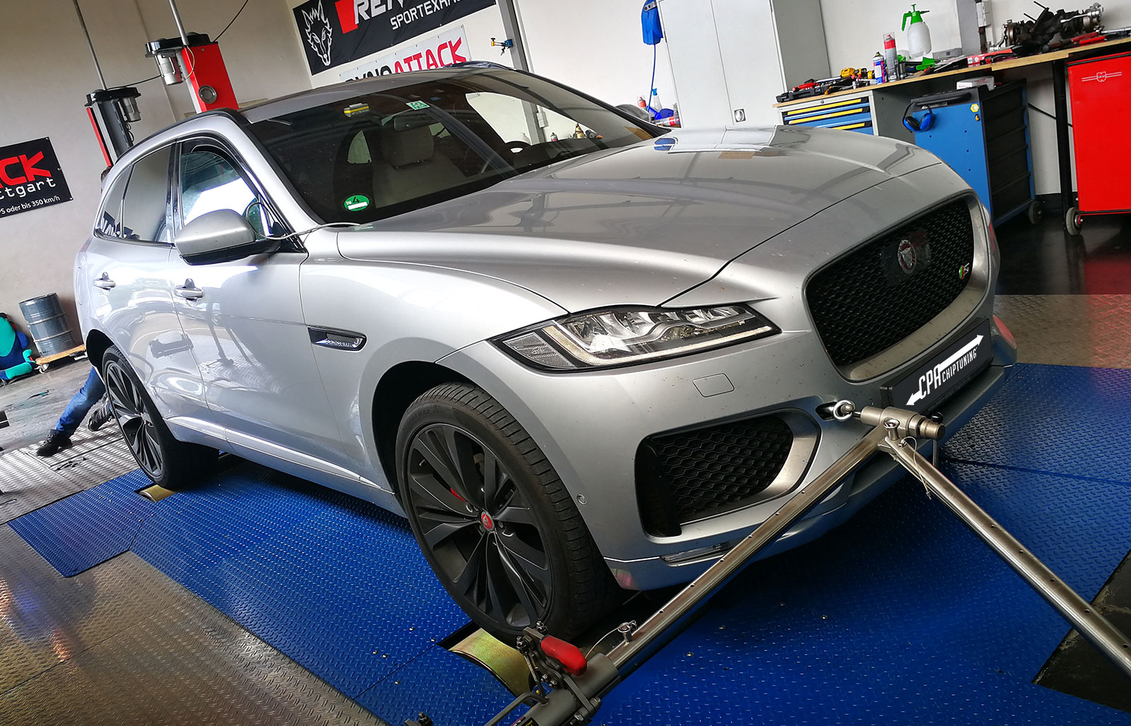 On the dyno: Jaguar F-Pace 30d