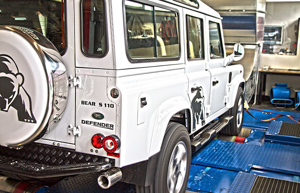 Chiptuning at the Land Rover Defender